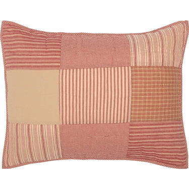 Sawyer Mill Red Standard Sham 21x27 VHC Brands - The Fox Decor